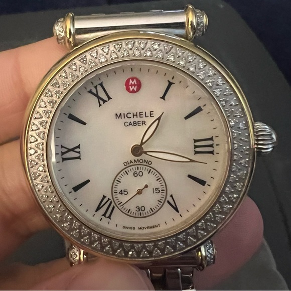 Michele | Accessories | Michele Caber Twotoned With Pearl  display picture 2